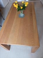 eetkamer tafel/ blanke eiken tafel, Huis en Inrichting, Tafels | Eettafels, Ophalen, Eikenhout, 50 tot 100 cm, Zo goed als nieuw