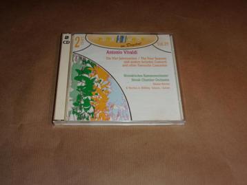 2 CD Antonio Vivaldi De Vier Jahreszeiten The Four Seasons  
