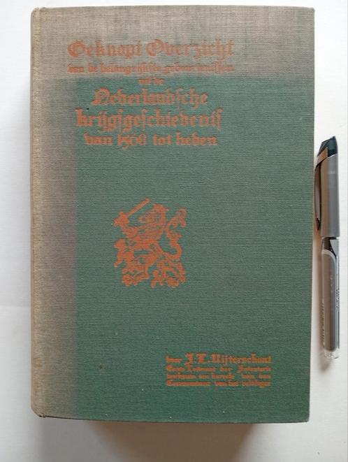 Nederlandse Krijgsgeschiedenis 1568-1935. 2e druk., Boeken, Geschiedenis | Vaderland, Zo goed als nieuw, 20e eeuw of later, Ophalen of Verzenden