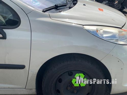 Scherm rechts-voor van een Peugeot 207 (KDC), Auto-onderdelen, Carrosserie en Plaatwerk, Peugeot, Gebruikt, 3 maanden garantie