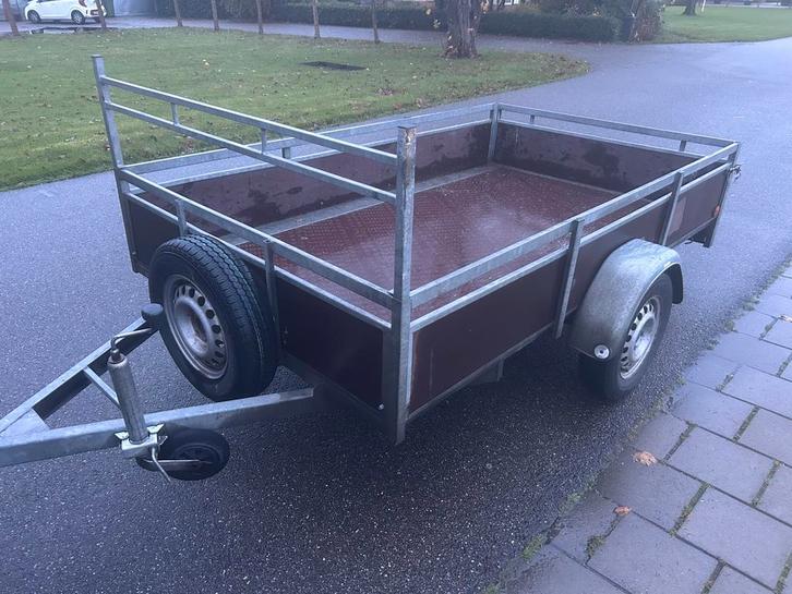 Brede aanhanger 260x155, Auto diversen, Aanhangers en Bagagewagens, Zo goed als nieuw, Ophalen