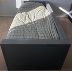 bed + emma sleep original matras, Huis en Inrichting, Slaapkamer | Bedden, Ophalen, 90 cm, Eenpersoons, Blauw