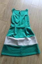 groen beige jurk, Beige, Ophalen of Verzenden, Zo goed als nieuw, Maat 34 (XS) of kleiner