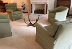 fauteuil, Huis en Inrichting, Fauteuils, Ophalen, Zo goed als nieuw, Stof
