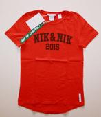 NIEUW Nik&Nik t-shirt rood Levon maat 12 / 152, Kinderen en Baby's, Kinderkleding | Maat 152, Nieuw, Jongen, Nik&Nik, Ophalen of Verzenden