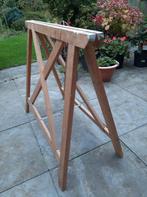 2 houten schragen €20,00, Doe-het-zelf en Verbouw, Steigers, Ophalen, Gebruikt, Overige typen, Minder dan 2 meter