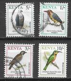 Kenia 1993 Vogel visarend bijeneter baardvogel honingspeurde, Verzenden, Overige landen, Gestempeld