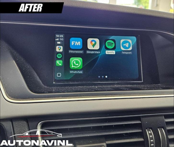 Audi A4/A5/Q5 Apple CarPlay/Android Auto Inbouwen, Computers en Software, Navigatiesoftware, Nieuw, Heel Europa, Ophalen