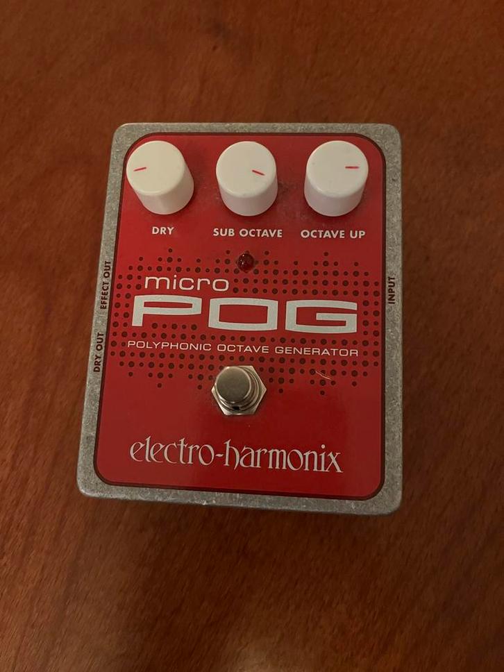 Electro-Harmonix Micro POG Octaaf Generator, Muziek en Instrumenten, Effecten, Zo goed als nieuw, Overige typen, Ophalen of Verzenden