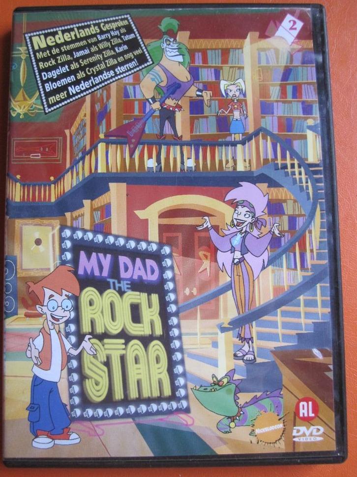 My Dad the Rock Star 2, Cd's en Dvd's, Dvd's | Tekenfilms en Animatie, Zo goed als nieuw, Amerikaans, Tekenfilm, Alle leeftijden
