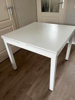 Eettafel uitschaafbaar van Ikea, Huis en Inrichting, Ophalen, Gebruikt, 50 tot 100 cm, Vierkant