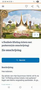Pas op!!!Efteling tickets., Drie personen of meer, Ticket of Toegangskaart