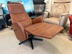 Relax fauteuil met kantel functie accu gratis bezorging, Verzenden, Nieuw, Leer