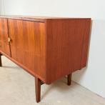 Vintage mahonie sideboard in Scandinavische stijl, Gebruikt, 100 tot 150 cm, Vintage, Ophalen of Verzenden