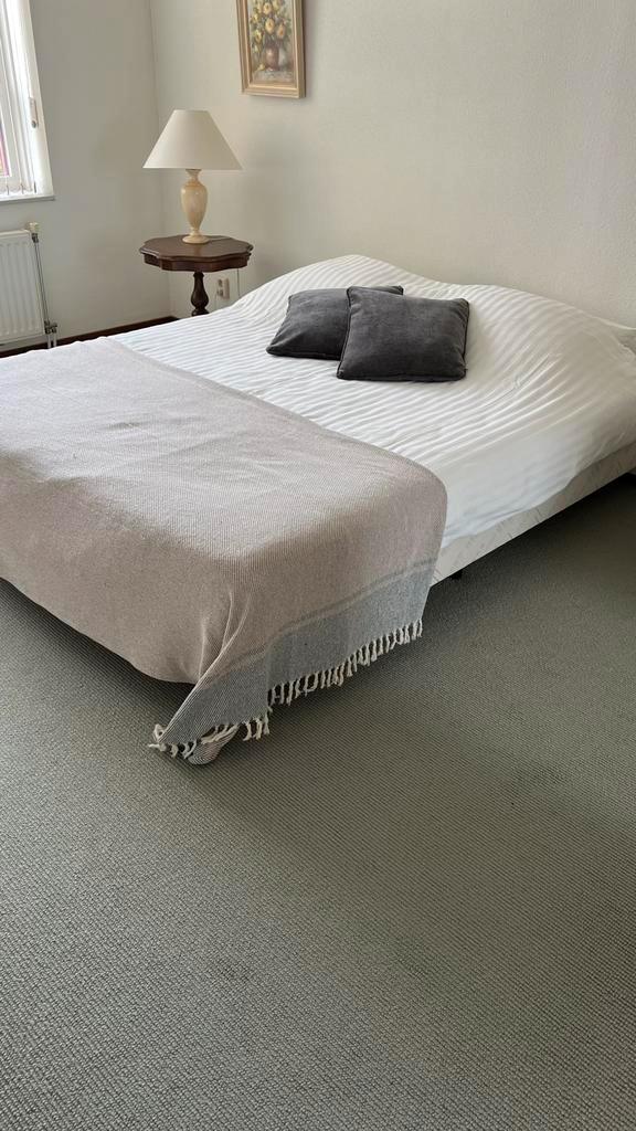 2 boxspring bedden Gratis, Huis en Inrichting, Slaapkamer | Boxsprings, Gebruikt, 80 cm, 200 cm, Tweepersoons, Ophalen