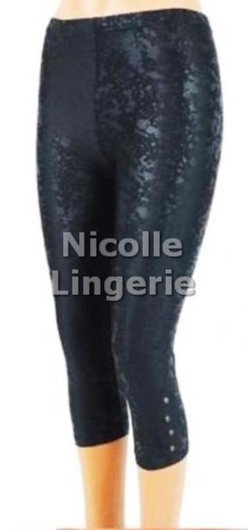 Sport Legging 7/8 Zwart maat S-M en M-L (380) beschikbaar voor biedingen