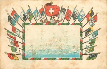 (381-197-027) Schweiz Vlaggen beschikbaar voor biedingen