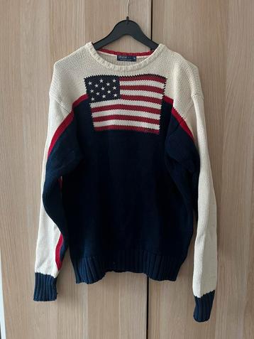 Polo Ralph Lauren American Flag Sweater beschikbaar voor biedingen