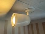 Lumiance lamp vintage jaren 80 wit lamp met schakelaar (1x), Ophalen, Zo goed als nieuw, Metaal of Aluminium