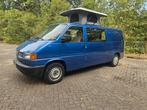 Volkswagen 1999 Blauw transporter camper kampeerauto, Auto's, 1375 kg, 700 kg, 68 pk, Origineel Nederlands