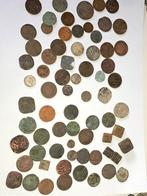 Groot lot Nederlands muntgeld oa VOC en middeleeuwen, Ophalen of Verzenden, Nederland, Munten