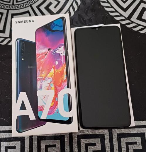 Samsung A70, Telecommunicatie, Mobiele telefoons | Samsung, Galaxy A, 128 GB, Zwart, Ophalen of Verzenden