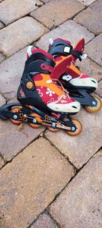 leuke meiden skeelers van decathlon 34/36, Ophalen of Verzenden, Gebruikt, Inline skates 4 wielen, Overige merken
