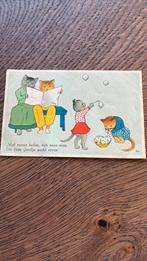 Poezenkaart. Bellen blazen., Ophalen of Verzenden, 1920 tot 1940, Gelopen