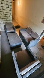 4 zits lounge set met kussens, Tuin en Terras, Tuinsets en Loungesets, Ophalen, Gebruikt, Stoel