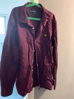 Donker rode Lyle en Scott  blouse maat L, Halswijdte 41/42 (L), Ophalen of Verzenden, Zo goed als nieuw, Lyle en scott