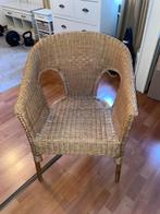 stoelen (riet, rotan en stof), Huis en Inrichting, Stoelen, Ophalen, Diverse stijlen, Gebruikt, Riet of Rotan