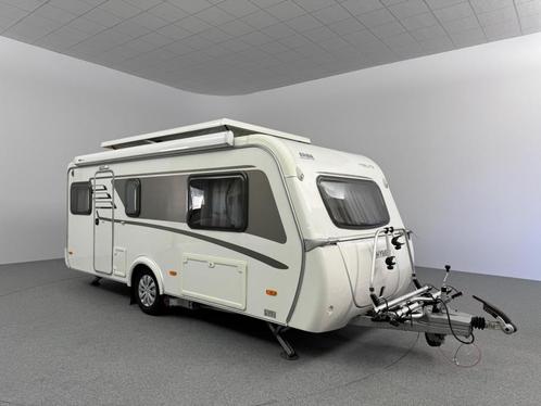 Eriba Feeling 470 Cassettluifel Mover Fietsendrager, Caravans en Kamperen, Caravans, Bedrijf, tot en met 3, Overige, Eriba, 2 aparte bedden
