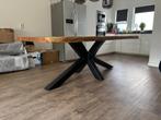 Prachtige boomstam tafel, Ophalen of Verzenden, Zo goed als nieuw