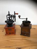 Antieke Koffiemolens - Set van 2, Ophalen of Verzenden
