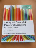 Horngren's Accounting - Financial Chapters, Ophalen of Verzenden, Zo goed als nieuw, Overige niveaus, Bedrijfseconomie of M&O