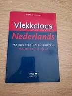 Vlekkeloos Nederlands Taalbeheersing en brieven 3F en 4F, Boeken, Ophalen of Verzenden, Zo goed als nieuw, D. Pak; P.W. Wijninga