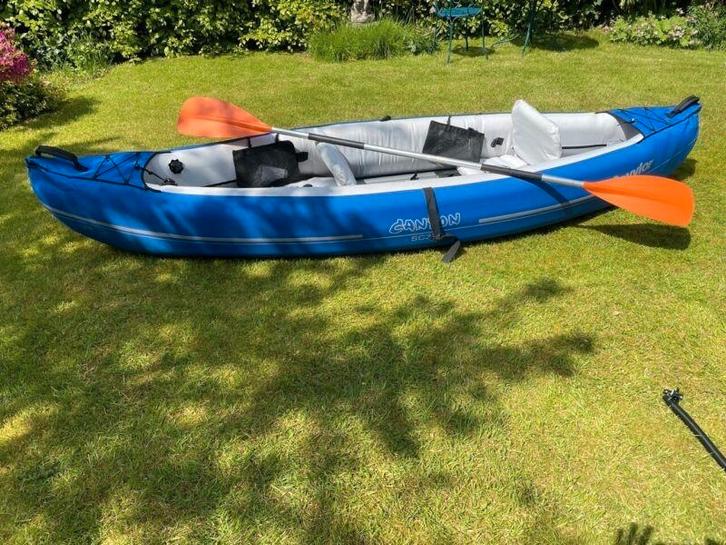 Kano (opblaasbaar) Sevylor, Watersport en Boten, Kano's, Gebruikt, Overige typen, Twee personen, Opblaasbaar, Met peddels, Ophalen