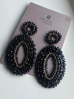 Pauline Wingelaar Oorbellen Zwart Rond Nieuw feest collectie, Sieraden, Tassen en Uiterlijk, Oorbellen, Overige materialen, Hangers