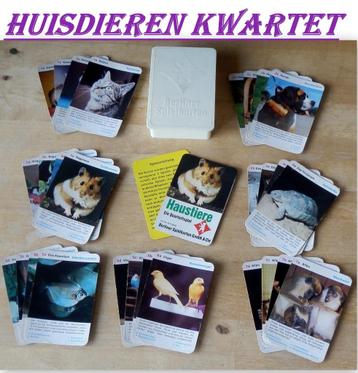 Huisdieren kwartet ( Haustiere ( beschikbaar voor biedingen