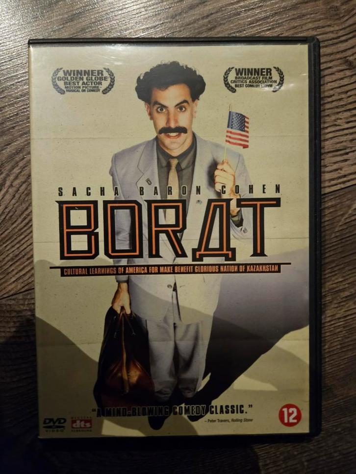 Borat DVD - Sacha Baron Cohen Komedie, Cd's en Dvd's, Dvd's | Komedie, Zo goed als nieuw, Overige genres, Vanaf 12 jaar, Ophalen of Verzenden