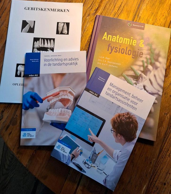 Studieboeken Tandartsassistent MBO-AG, Boeken, Studieboeken en Cursussen, Nieuw, MBO, Beta, Ophalen of Verzenden