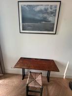 Vintage lessenaar/bureau met krukje, Ophalen, Gebruikt