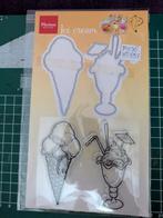 Marianne Design ijsjes cocktail HT1657, Ophalen of Verzenden, Zo goed als nieuw, Clearstamp