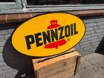 PENNZOIL oud groot reclamebord, Verzamelen, Merken en Reclamevoorwerpen, Reclamebord, Gebruikt, ., Ophalen of Verzenden