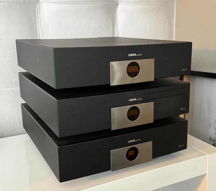 Loewe Legro tuner, versterker, CD-speler en originele remote, Audio, Tv en Foto, Stereo-sets, Gebruikt, Cd-speler, Tuner of Radio
