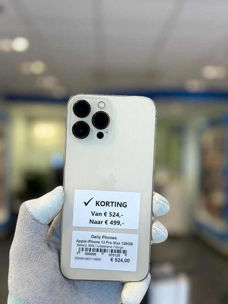 Zo goed als nieuw Apple iPhone 13 pro Max 128GB, Telecommunicatie, Overige Telecommunicatie, Zo goed als nieuw, Verzenden