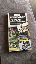 Kies uw motor 1976 knmv motorjaarboek, Boeken, Motoren, Gelezen, Ophalen of Verzenden