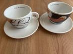 koffiekopje (cappuccino) illy collection 1994 (2 stuks), Ophalen of Verzenden, Zo goed als nieuw, Porselein, Kop en/of schotel