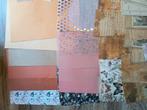 Pakket oranje/zalm voor scrapbooking of junk journal, Hobby en Vrije tijd, Scrapbooking, Ophalen of Verzenden, Nieuw, Overige merken