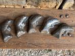Brocante, vintage bakvormen vis, Ophalen of Verzenden